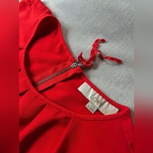 Loft Red dress shirt